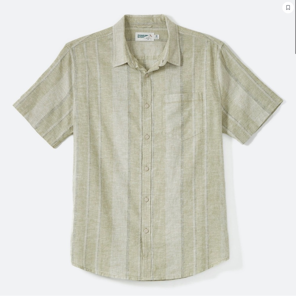 Huckberry- Wellen hemp cotton short sleeve